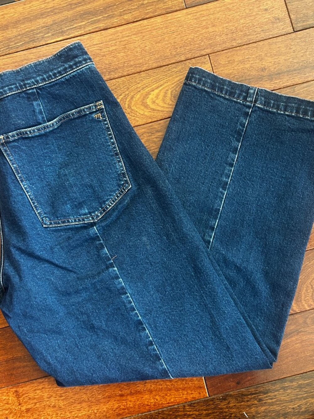Madewell Emmett Wide-Leg Jeans in Women's Size 31 - Picture 4 of 6